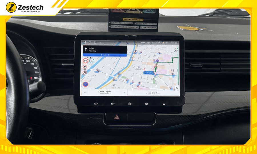 Android Box ô tô cho xe Suzuki XL7 - Bản đồ