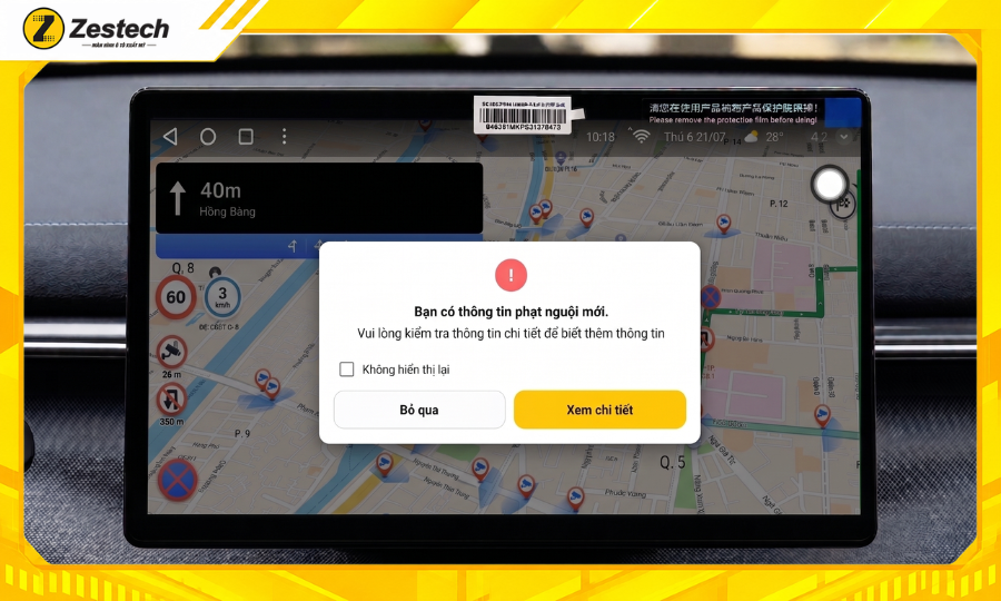 Android Box ô tô cho xe BYD Seal 8 Android Box ô tô cho xe BYD Seal - Tra cứu phạt nguội