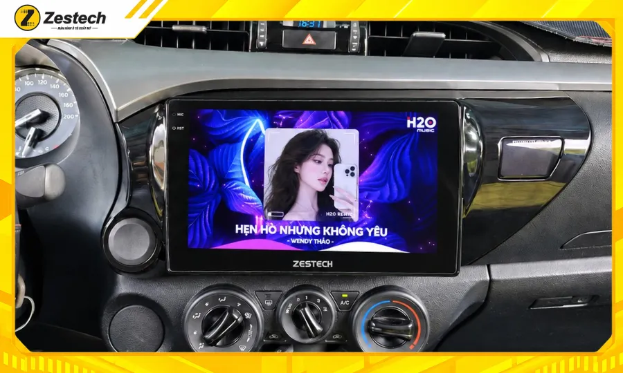 Màn hình Android ô tô cho xe Hilux 2009-2015 5 Màn hình Android ô tô cho xe Hilux 2009-2015 mở rộng kho giải trí đa phương tiện