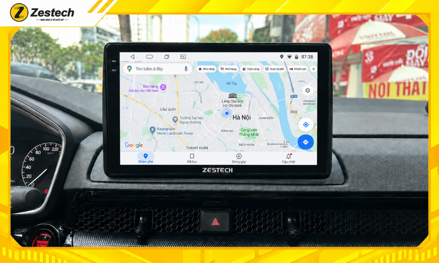 Màn hình Android ô tô cho xe Honda CR-V 10 Màn hình Android ô tô cho xe Honda CR-V tích hợp đa dạng ứng dụng dẫn đường