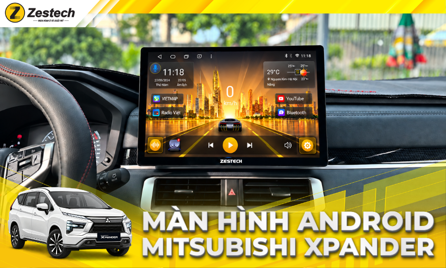 Màn hình Android ô tô cho xe Mitsubishi Xpander