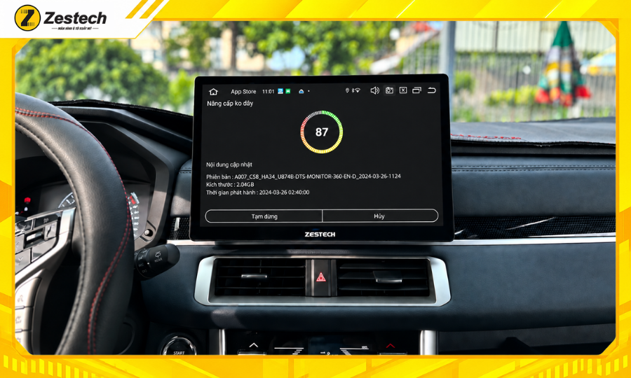 Màn hình Android ô tô cho xe Mitsubishi Xpander 9 Nâng cấp phần mềm màn hình Android ô tô cho xe Mitsubishi Xpander qua mạng OTA