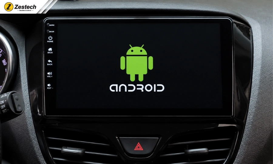 Hướng dẫn cách reset màn hình Android ô tô dễ dàng nhất 3 Màn hình bị treo logo khi khởi động