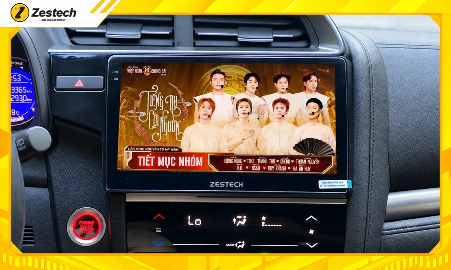 Màn hình ô tô Android cho xe Honda Jazz 6 Màn hình ô tô Android cho xe Honda Jazz mở rộng kho giải trí trực tuyến