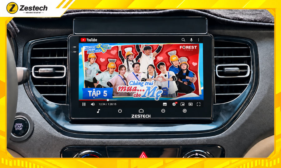 Màn hình ô tô Android cho xe Hyundai Accent 4 Màn hình ô tô Android cho xe Hyundai Accent – Giải trí đa phương tiện