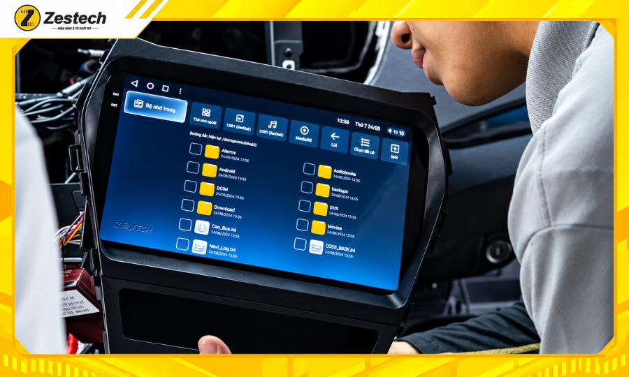 Màn hình ô tô Android cho xe Hyundai Kona 11 Độ màn hình ô tô Android cho xe Hyundai Kona