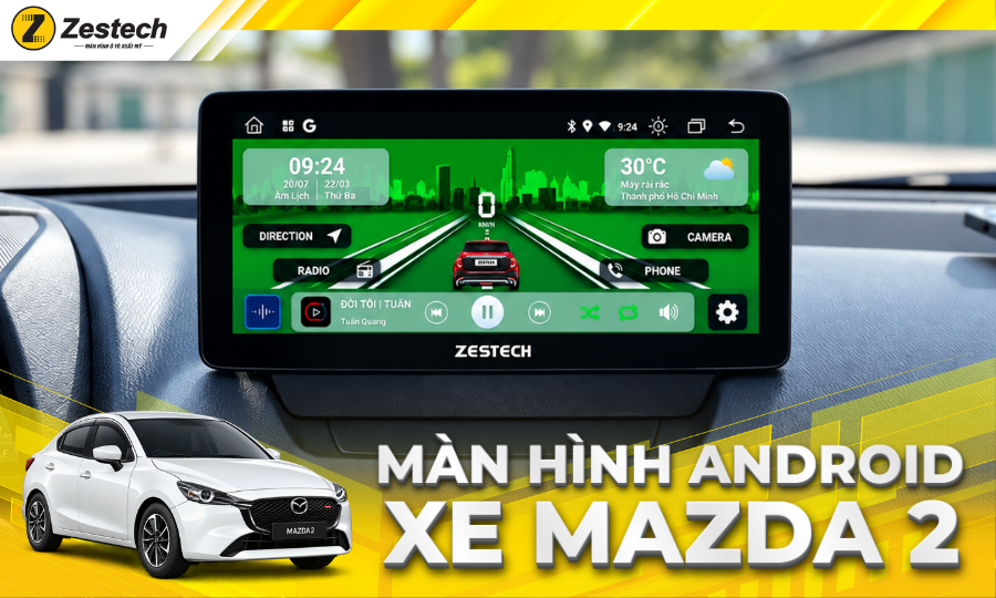 Màn hình ô tô Android cho xe Mazda 2