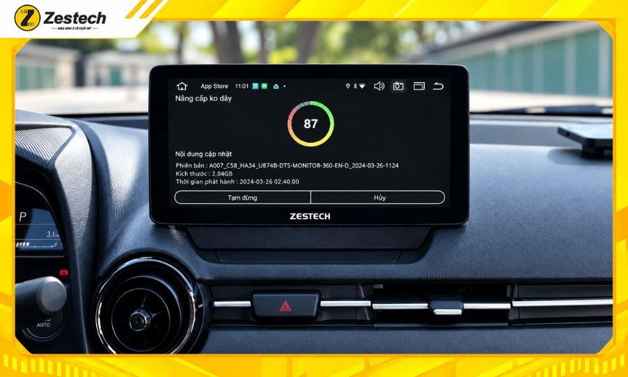 Cập nhật phần mềm màn hình ô tô Android cho xe Mazda 2