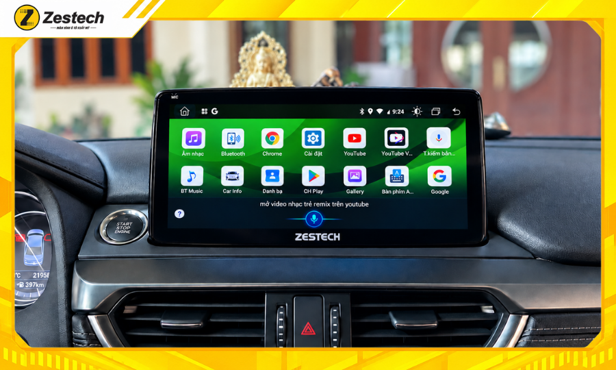Màn hình ô tô Android cho xe Mazda 6 4 Điều khiển màn hình ô tô Android cho xe Mazda 6 bằng giọng nói