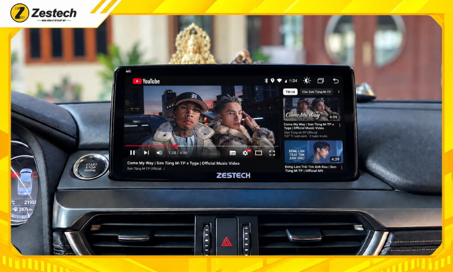 Màn hình ô tô Android cho xe Mazda 6 5 Màn hình ô tô Android cho xe Mazda 6 có kho ứng dụng giải trí
