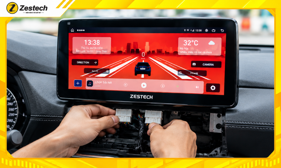 Màn hình ô tô Android cho xe Mazda CX-5 11 Lắp đặt màn hình ô tô Android cho xe Mazda CX-5