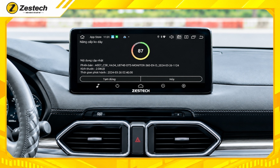 Màn hình ô tô Android cho xe Mazda CX-5 8 Cập nhật phần mềm màn hình ô tô Android cho xe Mazda CX-5 trực tuyến