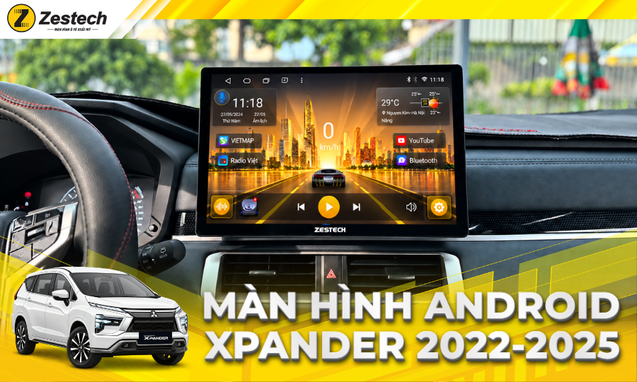 Màn hình ô tô Android cho xe Xpander 2022-2025