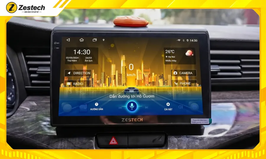 Màn hình ô tô android cho xe Suzuki Ertiga