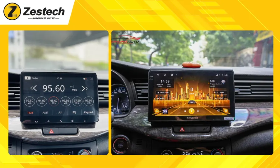 Màn hình ô tô android cho xe Suzuki Ertiga