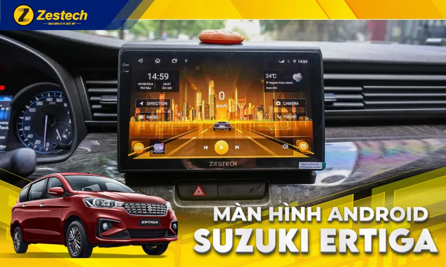 Màn hình ô tô Android cho xe Suzuki Ertiga