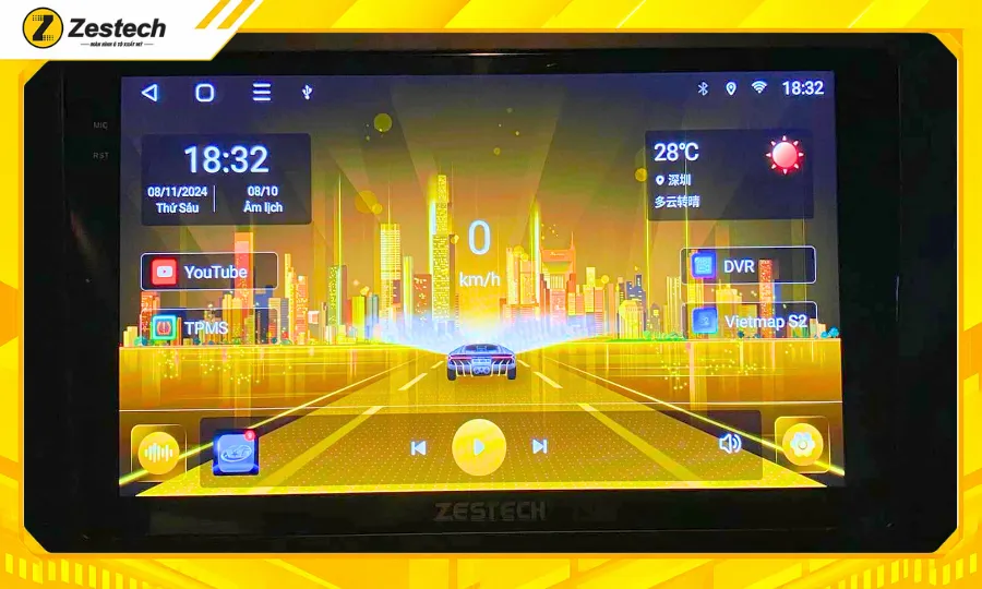 Màn hình ô tô android cho xe Suzuki Swift - Thay đổi trải nghiệm