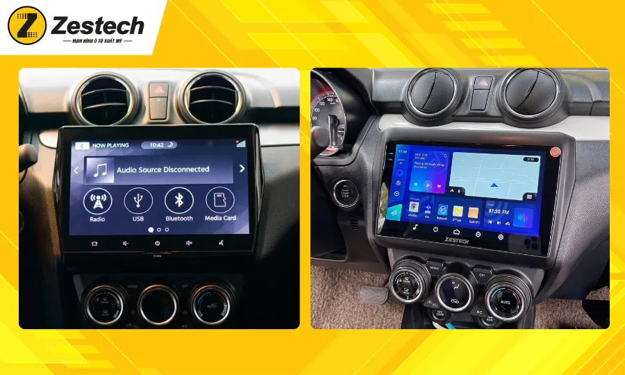 Màn hình ô tô android cho xe Suzuki Swift