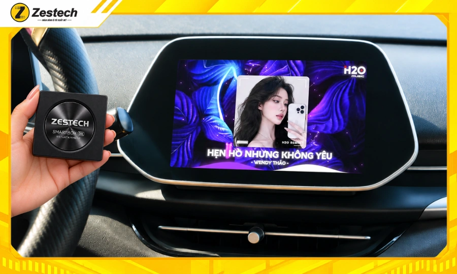 Android Box cho xe Vinfast Herio Green 3 Android Box cho xe Vinfast Herio Green sở hữu hệ sinh thái giải trí đa dạng