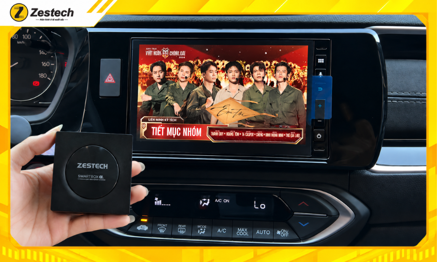 Android Box ô tô cho Honda BR-V sở hữu kho giải trí không giới hạn