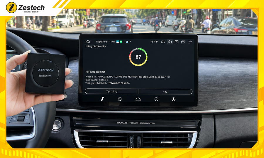 Android Box ô tô cho xe BYD M6 9 Cập nhật phần mềm Android Box ô tô cho xe BYD M6