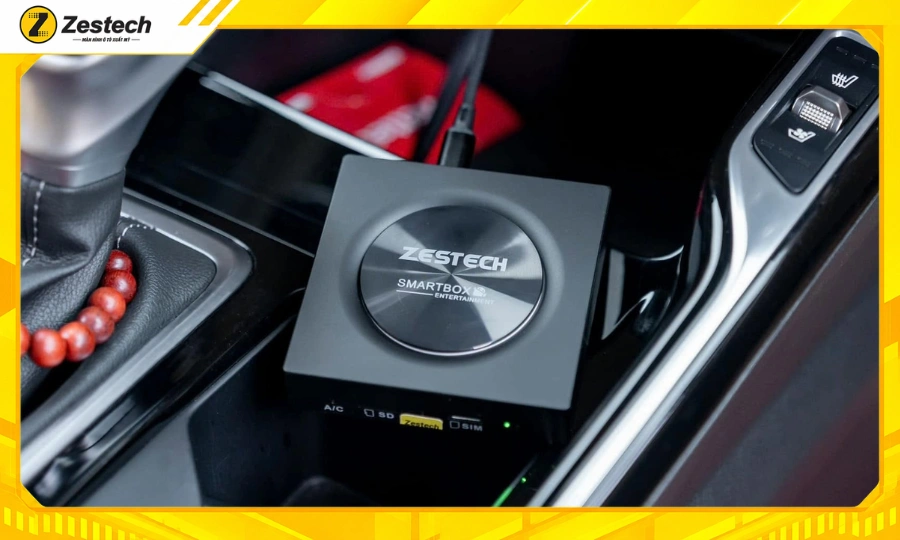 Android Box ô tô cho xe Kia Sorento 2024-2025 nhỏ gọn, cắm là chạy