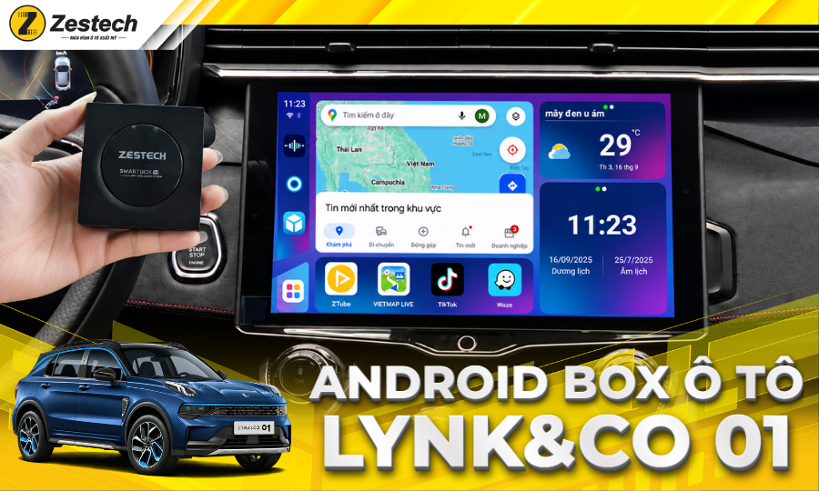 Android Box ô tô cho xe LYNK&CO 01