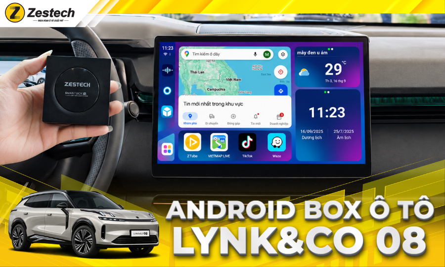 Android Box ô tô cho xe LYNK&CO 08