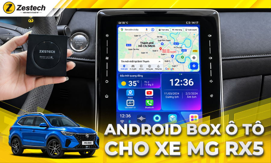 Android Box ô tô cho xe MG RX5