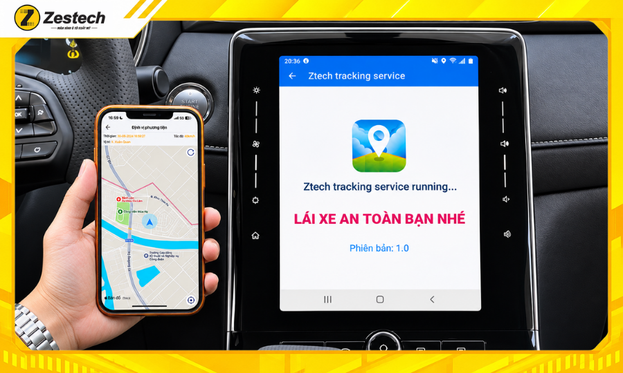 Định vị, quản lý xe từ xa với Android Box ô tô cho xe MG RX5