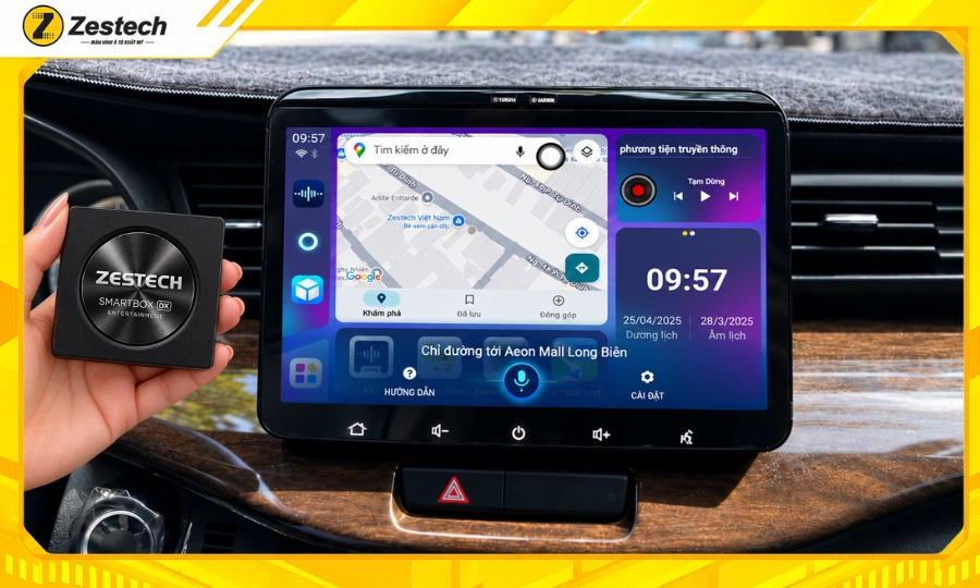 Android Box ô tô cho xe Suzuki Ertiga 3 Điều khiển mọi tác vụ trên Android Box ô tô cho xe Suzuki Ertiga bằng giọng nói