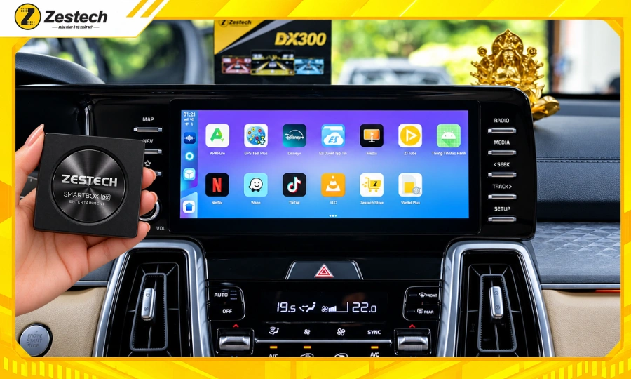 Bảng giá Android Box ô tô cho xe Kia Sorento 2024-2025