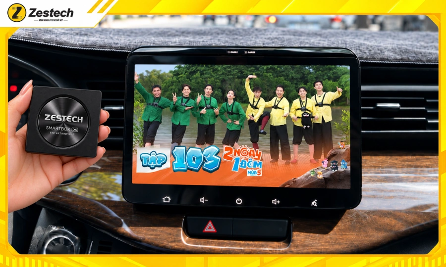 Giải trí trực tuyến trên Android Box ô tô cho xe Ertiga 2023-2024