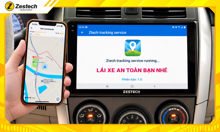 Màn hình ô tô Android cho xe Altis 2008-2013 8 Định vị quản lý xe với Màn hình ô tô Android cho xe Altis 2010