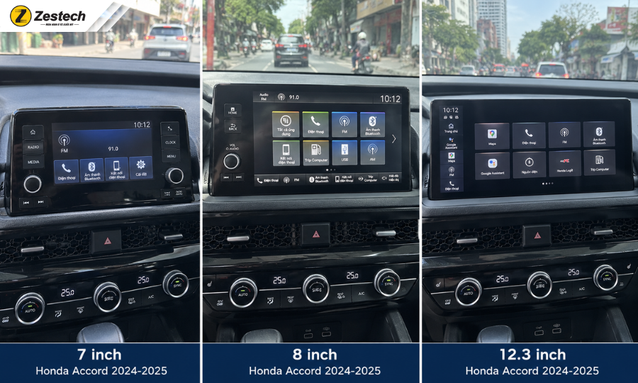 Màn hình zin xe Honda Accord 2024-2025