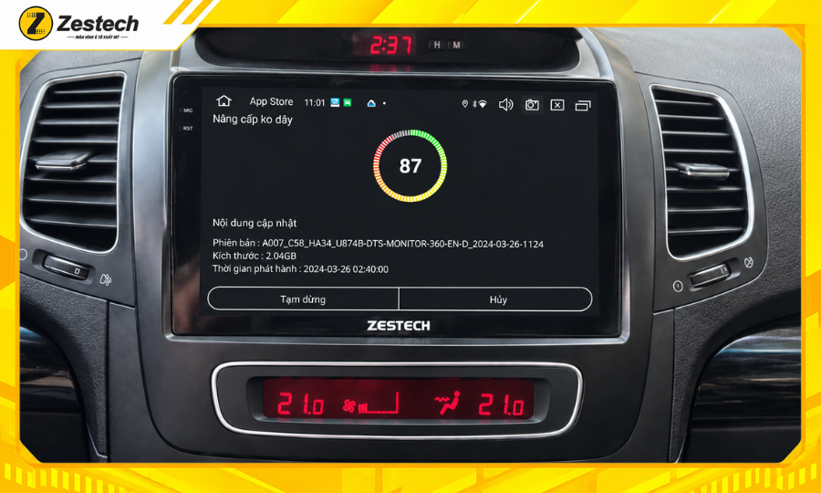 Màn hình ô tô Android cho xe Kia Sorento 2014-2020 10 Cập nhật phần mềm màn hình ô tô Android cho xe Kia Sorento 2014-2020