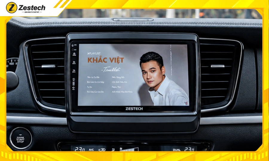 Màn hình ô tô Android cho xe Mazda BT50 2021-2025 3 Màn hình ô tô Android cho xe Mazda BT50 2021-2025 sở hữu kho giải trí đa phương tiện