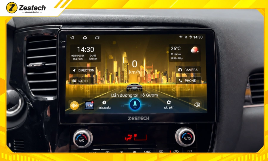 Màn hình ô tô Android cho xe Outlander 2016-2021 3 Điều khiển màn hình ô tô Android cho xe Outlander 2016-2021 bằng giọng nói